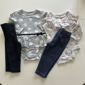 9 month matching sets bundle